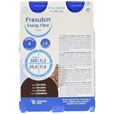 Image of Fresubin Energy Fibre Choco 200ml 24U 4800ml