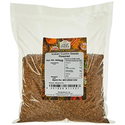 Image of Old India Indian Cumin Seeds Roasted 500g