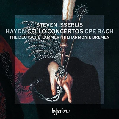 Image of Joseph Haydn; Carl Philipp Emanuel Bach: Cello Concertos [Steven Isserlis; Deutsche Kammerphilharmonie Bremen] [Hyperion: CDA68162]