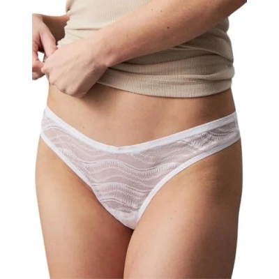 Image of Calvin Klein Women&#039;s 3 Pack Thong (Low rise) 000qd5216e Thongs, Multicolour (Calypso Coral/Cedar/White Other Version), XL