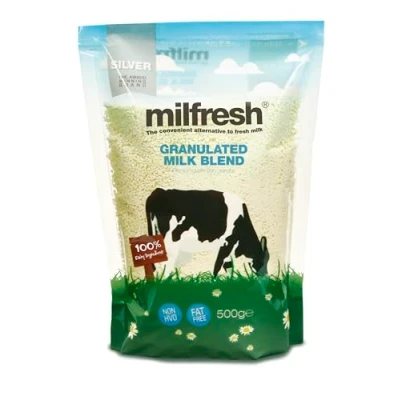 Image of Milfresh Silver Granulated Skimmed Milk Powder 500g (Pack of 6)