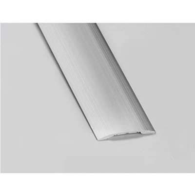 Image of Carpet/Flooring Door Strip (Short) (Single, Silver)