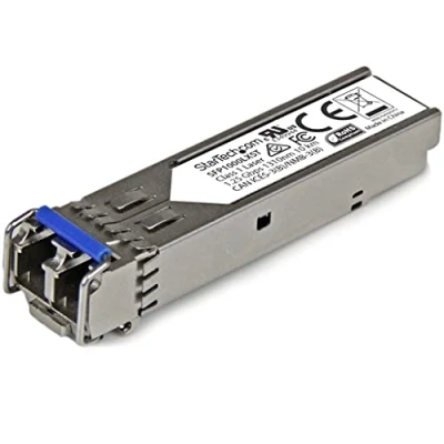 Image of StarTech.com MSA Uncoded Compatible SFP Module 1000BASE LX 1GbE Single Mode Fiber (SMF) Optic Transceiver 1GE Gigabit Ethernet LC 10km 1310nm DDM (SFP1000LXST)