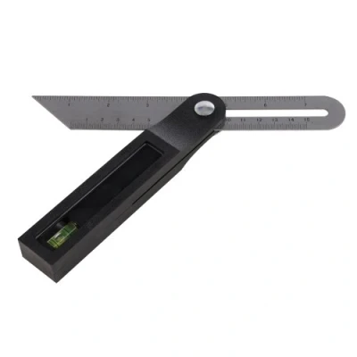 Image of Silverline Sliding T Bevel with Spirit Level 200mm