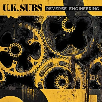 Image of U.K. Subs Reverse Engineering Green vinyl 2022 UK LP CLO2843
