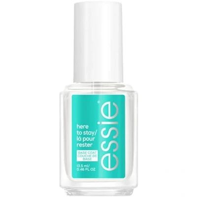 Image of Essie Nail Care Longwear Here To Stay Clear Base Coat Polish,13.5 ml