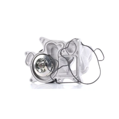 Image of 11517810833, 11518516204 Water pump SKF VKPC 88308 with gaskets/seals Sheet Steel for V ribbed belt use BMW: 3 Saloon, 5 Coupe