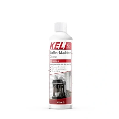 Image of KEL Coffee Machine Cleaner/Descaler, Tough Scale Limescale Remover for Espresso, Easy Maintenance to Prevent Blockages 500ml