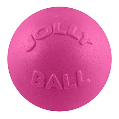 Image of Jolly Pets Bounce N Play Dog Toy, 15 cm, Pink Red