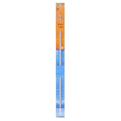 Image of Pony Plastic Double Ended Tunisian Crochet Hooks, Multi Colour, 7mm