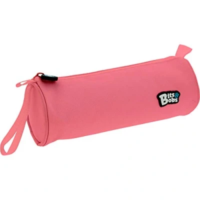 Image of Grafoplás 37543753 Round School Case, Light Pink, 23 x 8 cm, Bits &amp; Bobs