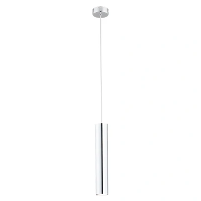Image of Gomera Slim Pendant Ceiling Light Chrome