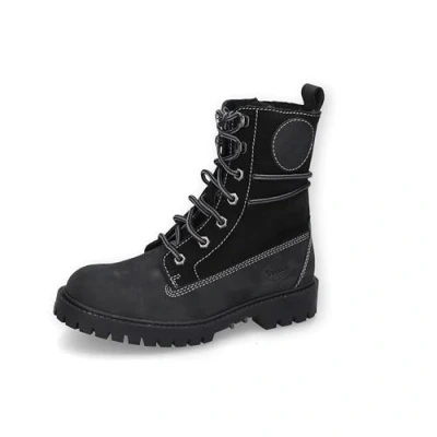 Image of Dockers by Gerli Women&#039;s Lace Up Ankle Boots Black Boots, Black, 4 UK