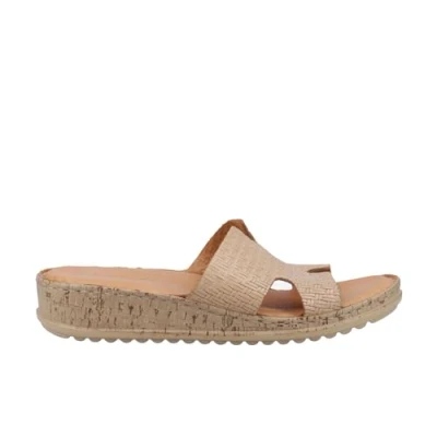 Image of Hush Puppies Women&#039;s Eloise Sandal Ladies Summer, Taupe, 5 UK