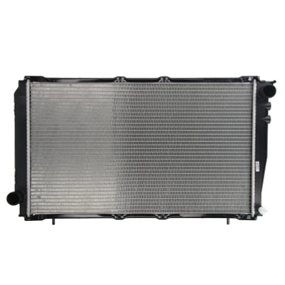 Image of 45111AA170, 45111AA260, 45199AA170 Engine radiator NRF 53528 Aluminium 670mm 394mm 25mm Brazed cooling fins SUBARU: Impreza I Saloon, Coupe