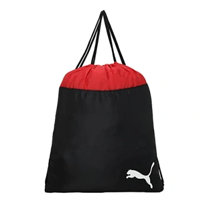 Image of PUMA Unisex Adults&#039; teamGOAL 23 Gym Sack Bags, Red Black, One Size