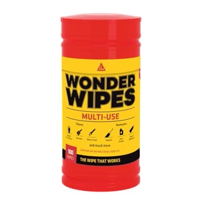 Image of EVERBUILD WIPE80 WIPES WONDER 100 TUB Pack of