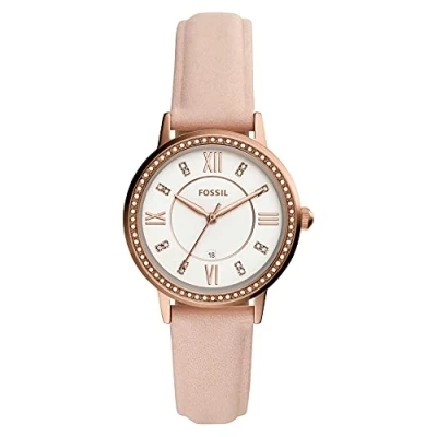 Image of Fossil Gwen WoMens Pink Watch ES4877 Leather One Size