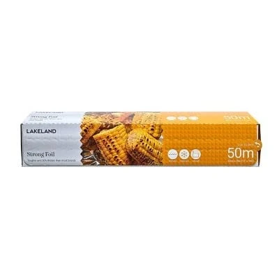 Image of Lakeland Extra Strong Long Lasting Ultimate Foil 30cm x 50m in A Box with Cutter Blade
