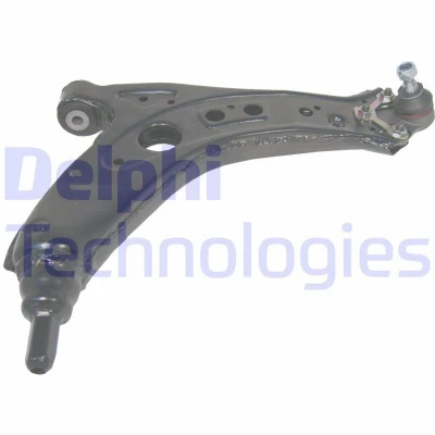 Image of 6Q0407151DR Suspension Arm DELPHI TC1330 with ball joint Trailing Sheet Steel SKODA: Fabia I Hatchback, 2, 2