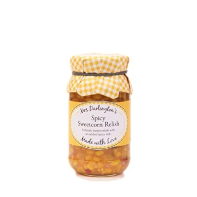 Image of Mrs DarlingtonsMrs Darlington&#039;s Spicy Sweetcorn Relish 300g