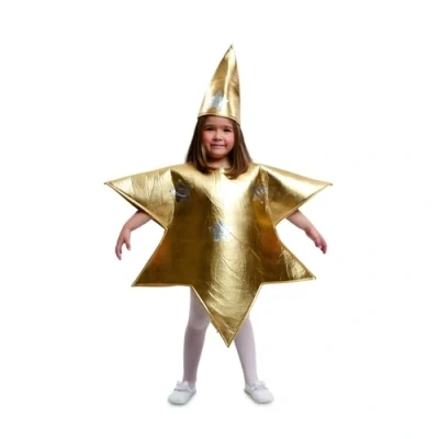 Image of My Other Me Star Costume for Girls (viving Costumes) 5 6 años gold