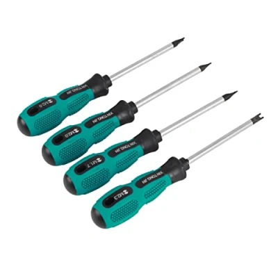 Image of 4Pcs U Type Screwdriver, M1.7/M2.0/M2.3/M2.6 Chrome Vanadium Steel + PP Fork Magnetic Screw Driver CRV Multifunctional Hand Tool Screwdriver Set