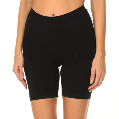 Image of Intimidea Womens Silhouette Extra modeling shorts microfiber fabric 410522 woman Black Polyamide Size 2XL
