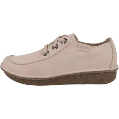 Image of Clarks Women&#039;s Funny Dream Oxford, Light Pink Lea, 7 UK
