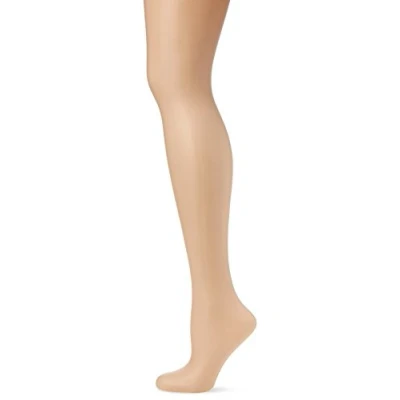 Image of Pretty Polly Women&#039;s Naturals 8d Oiled Tights, Beige (Barely There), S M UK