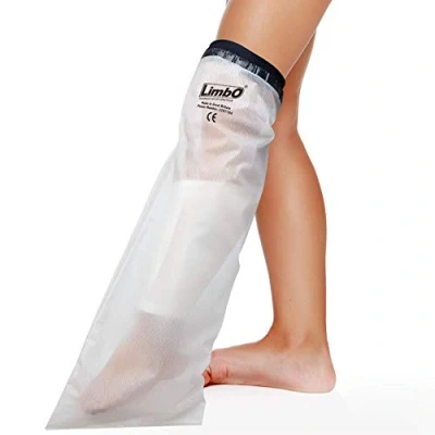 Image of LimbO Waterproof Protectors Cast and Dressing Cover Child Half Leg 8 to 10 Yrs (BK810: 25 34 cm Above Knee Circ.)