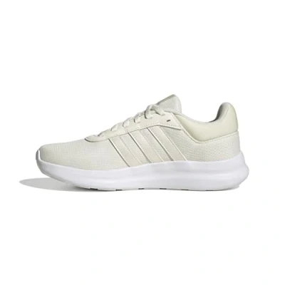 Image of adidas Women&#039;s Lite Racer 4.0 Shoes, White/Zero met./core White, 5.5 UK