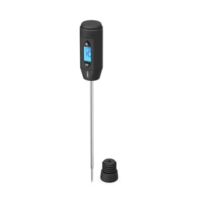 Image of Digital Food Thermometer Temperature Probe Baking Meat Cooking Sensor Tool