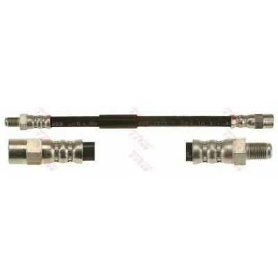 Image of 2227102, 2227388, 34322227102, 34322227388 Brake Hose TRW PHB417 243mm M10x1 Internal Thread, External Thread BMW: 3 Convertible, Coupe, Saloon