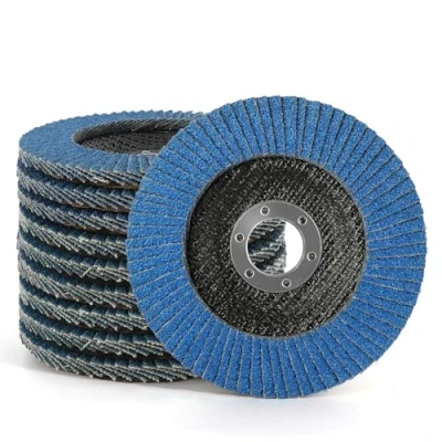 Image of Kcmell Flap Discs 115mm, 10 Pack 40 Grit Zirconia Grinding 4.5 Inch Angle Grinder Sanding for Polishing Metal Wood Stainless Steel