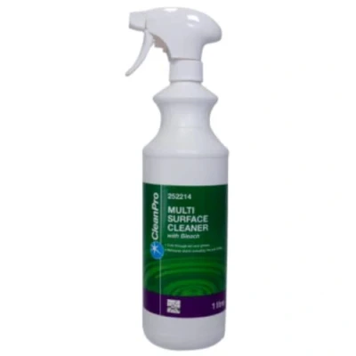 Image of CleanPro Multi Surface Cleaner with Bleach 1 Litre x Case of 5