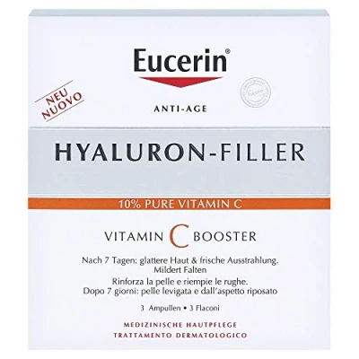 Image of Eucerin Hyaluron Filler Vitamin C Booster Siero Anti Age, 3 pezzi