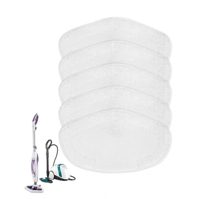 Image of 5 Cloths Washable for Polti Vaporetto SV440_Double SV400, Pads Smart 100_B Mop Sockettes,Vaporetto Steam Mops Cleaner