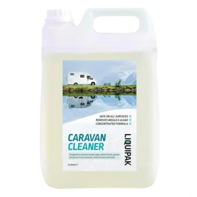 Image of Liquipak Caravan Cleaner 5L Concentrated Motorhome &amp; Camper Professional Cleaner, Suitable for all surfaces