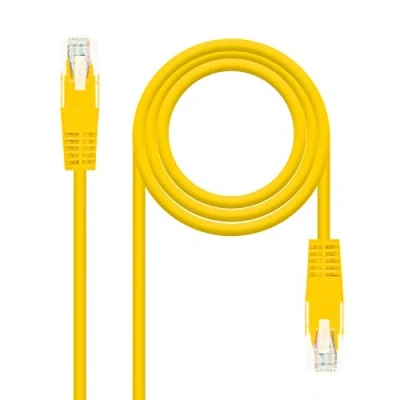 Image of NANOCABLE 10.20.0401 RJ45 Cat.6 UTP AWG24 Network Connecting Cable lemon tree