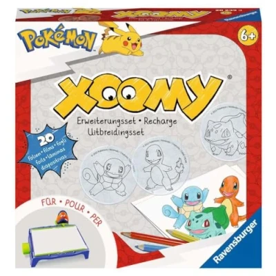 Image of Ravensburger Xoomy Pokémon 20239 Expansion Set for the Midi or Maxi, with 20 Designs