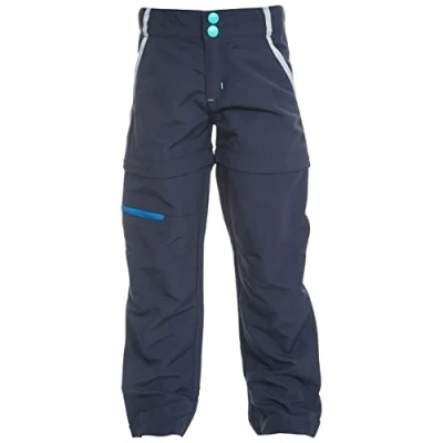 Image of Trespass Kids Defender Trousers/Pants with UV Protection Platinum, 9/10