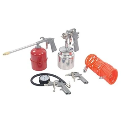 Image of Silverline Air Tools &amp; Compressor Accessories Kit 5pce