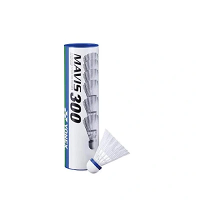 Image of YONEX Mavis 300 Shuttlecocks (6 Per Tube), White, M
