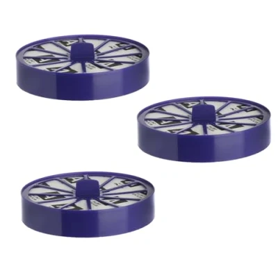 Image of First4spares Post Motor Allergy HEPA Filters for Dyson DC07 DC14 Vacuum Cleaners (Pack of 3)