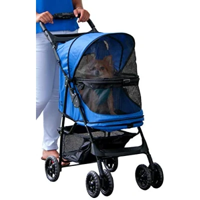 Image of Umi Pet Gear Happy Trails No Zip Stroller, Sapphire Blue