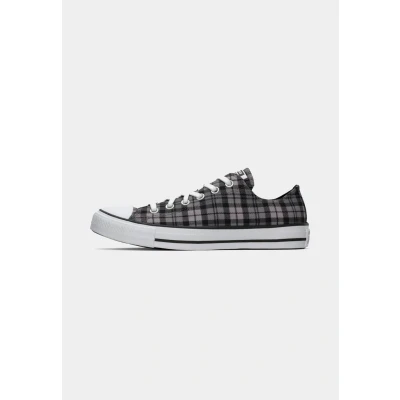 Image of Converse CHUCK TAYLOR ALL STAR PLAID women&#039;s Shoes (Trainers) in Grey