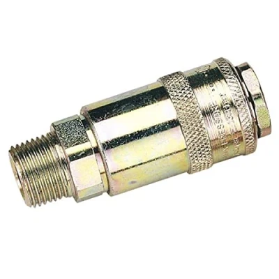 Image of Draper 3/8&quot; Male Thread PCL Tapered Airflow Coupling