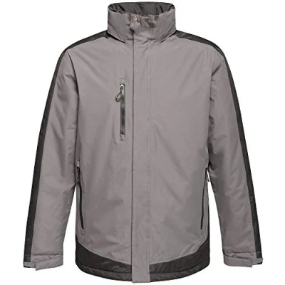 Image of Regatta TRA312 08790 Professional Contrast Waterproof and Breathable Insulated Jacket, Seal Grey/Bl, XXL