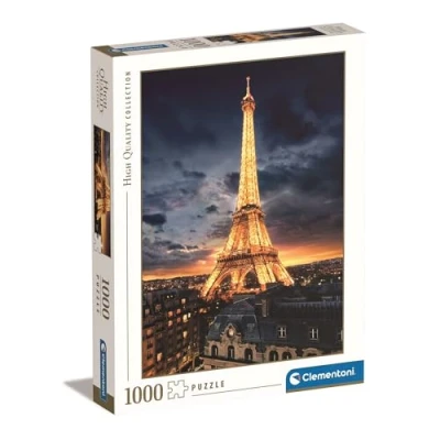Image of Clementoni 39514 Collection Puzzle Tour Eiffel 1000 pieces Made in Italy Jigsaw Puzzles for Adult